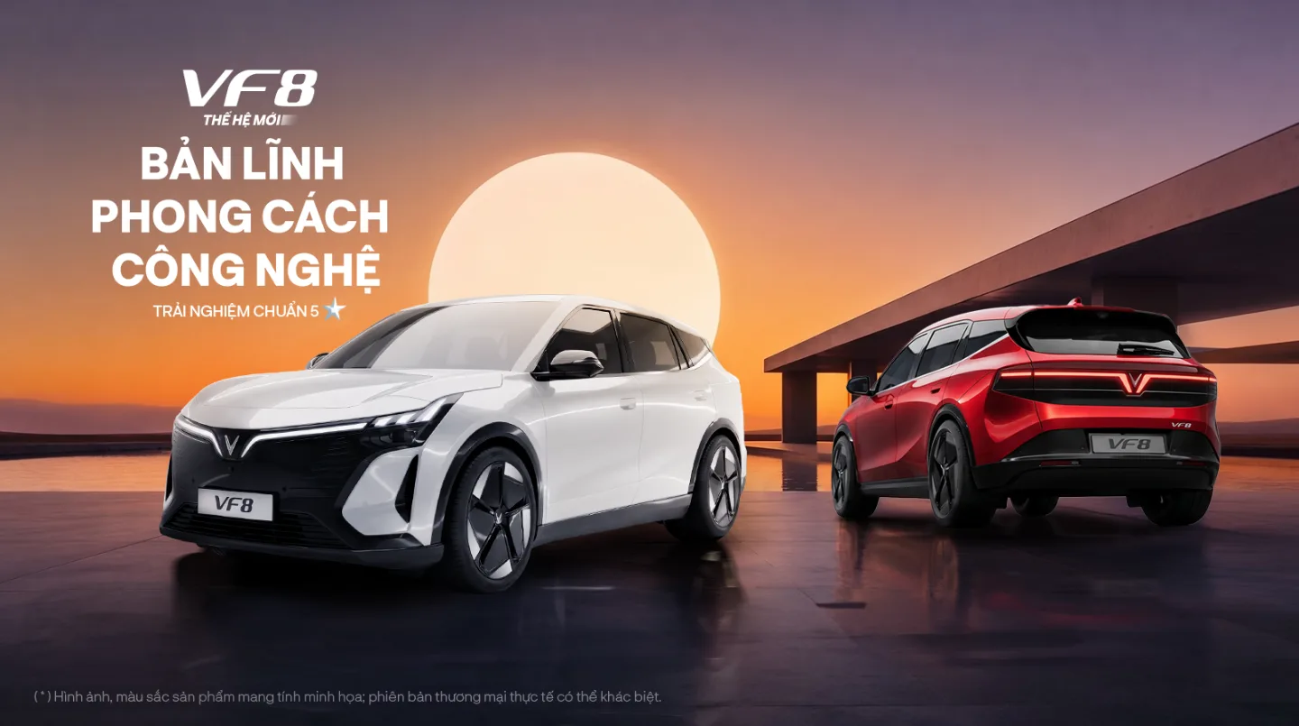 Vinfast VF8 27 Vinfast VF8 vinhxdcom banner vinfast vf8 Vinfast VF8